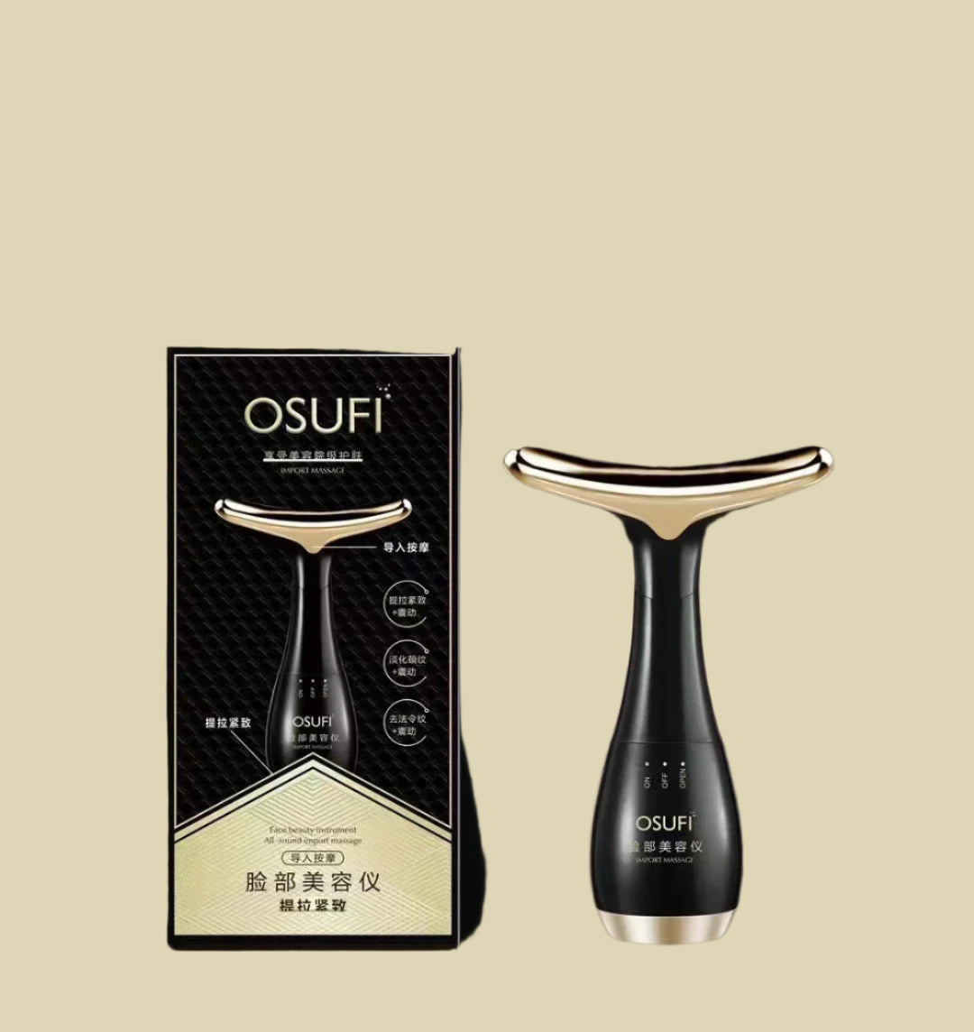 Facial Neck Massage Instrument Lifting Jawline Skin Tightening Low Frequency Massager Mini Galvanic Face Lifting Slim Face Care